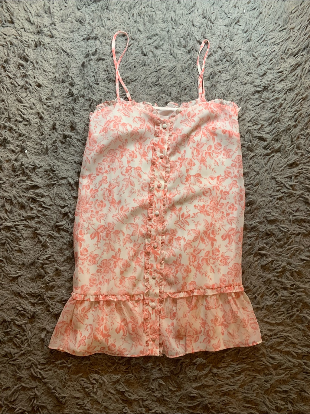 Revolve Lovers And Friends Spencer Red French Floral Mini Dress Sz Xs